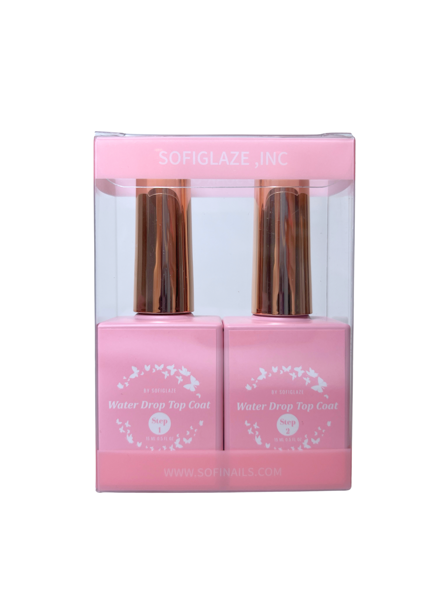 SOFIGLAZE Water Drop Top Coat Set
