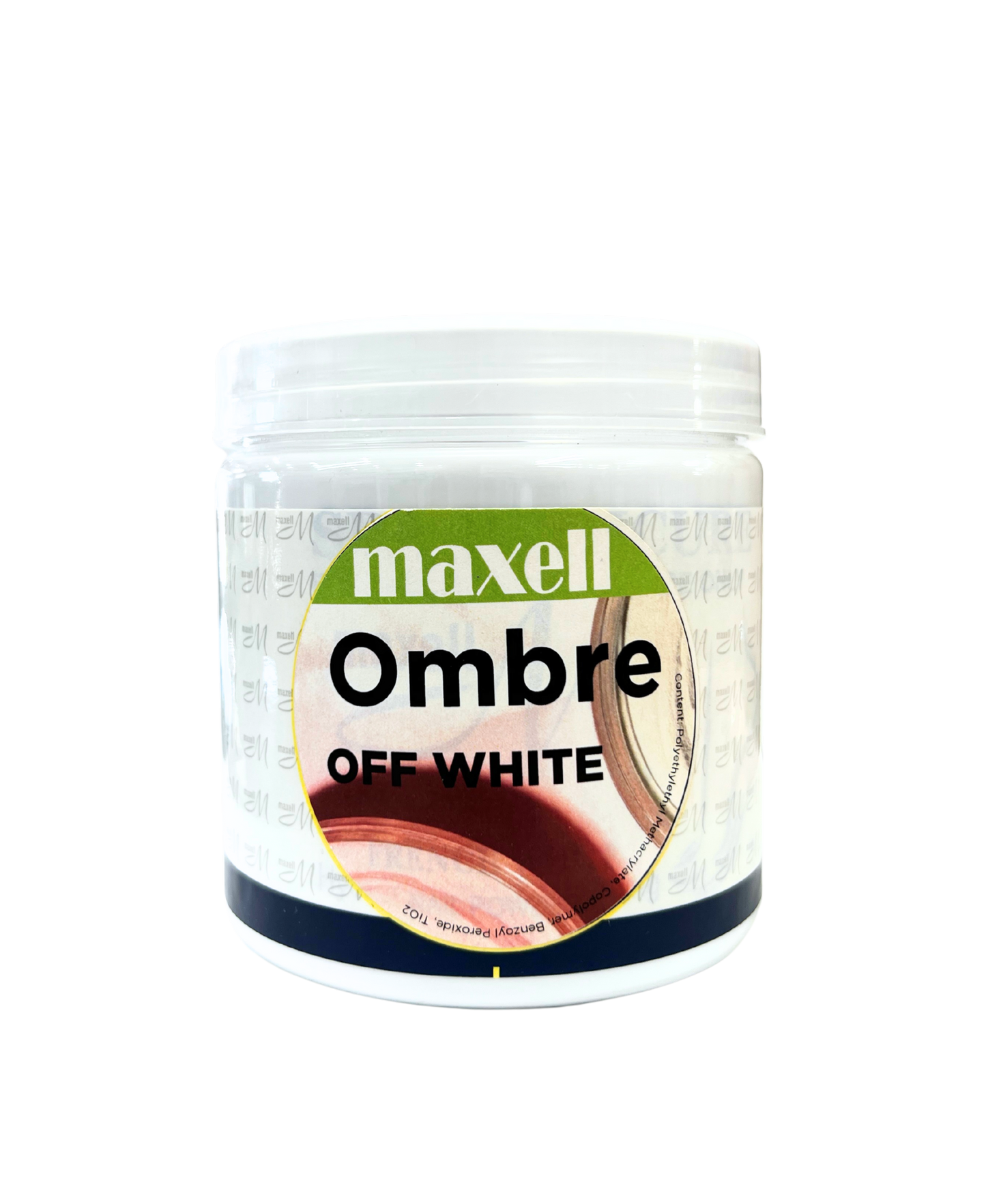 MAXELL Acrylic Powder 12oz - Ombre Off White