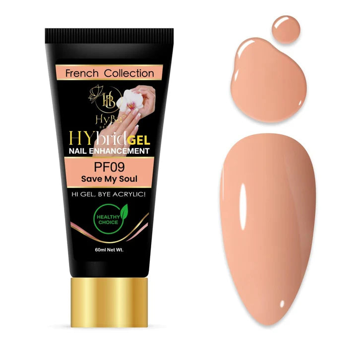 HYBA BEAUTY HyGel Perfect French Collection #1 60ml - Save My Soul #PF09