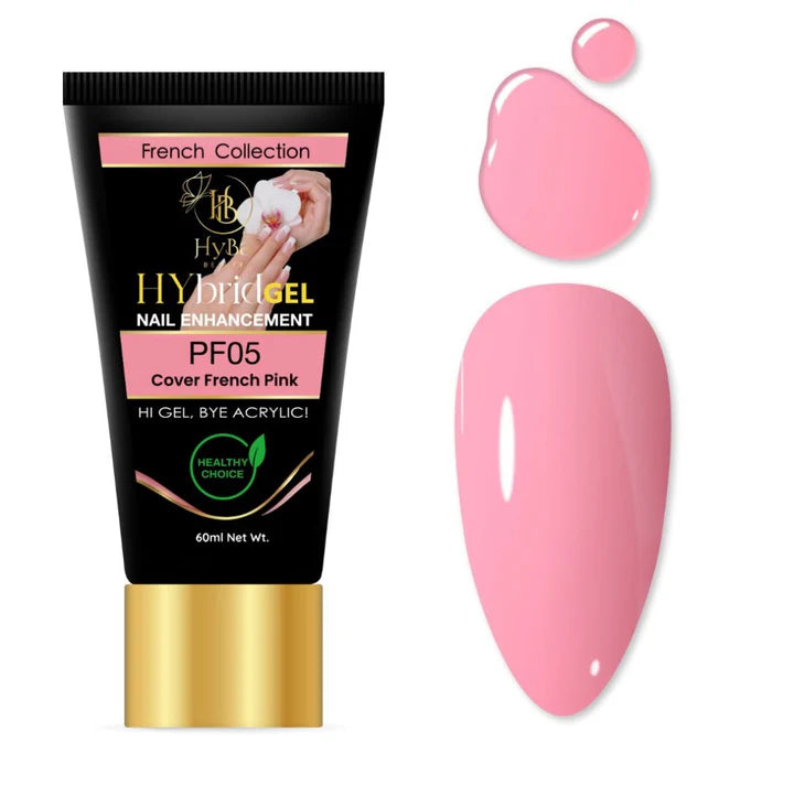 HYBA BEAUTY HyGel Perfect French Collection #1 60ml - Cover French Pink #PF05