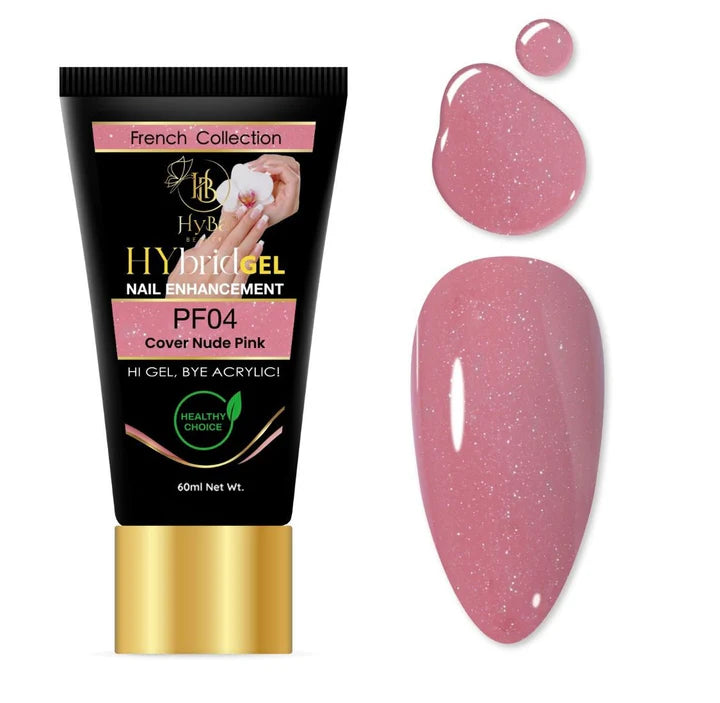 HYBA BEAUTY HyGel Perfect French Collection #1 60ml - Cover Nude Pink #PF04