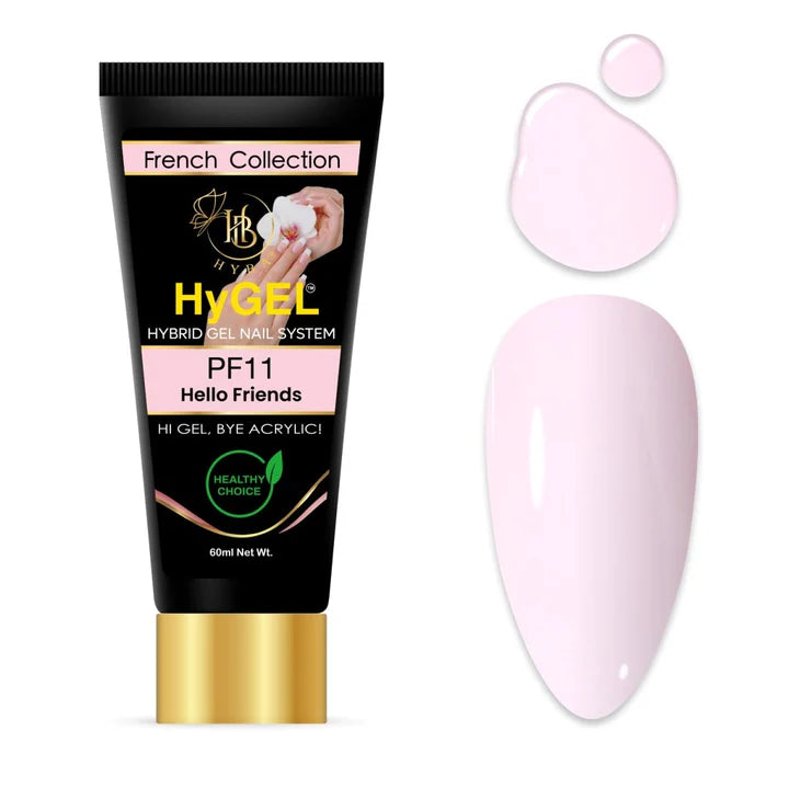 HYBA BEAUTY HyGel Perfect French Collection #1 60ml - Hello Friends #PF11