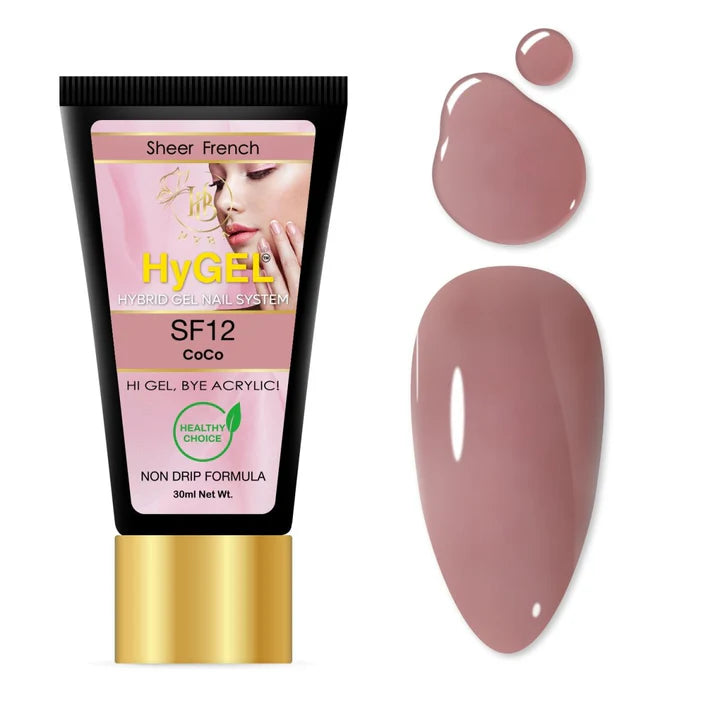 HYBA BEAUTY HyGel Perfect French Collection #1 60ml - CoCo #SF12