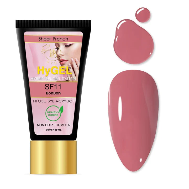 HYBA BEAUTY HyGel Perfect French Collection #1 60ml - BonBon #SF11