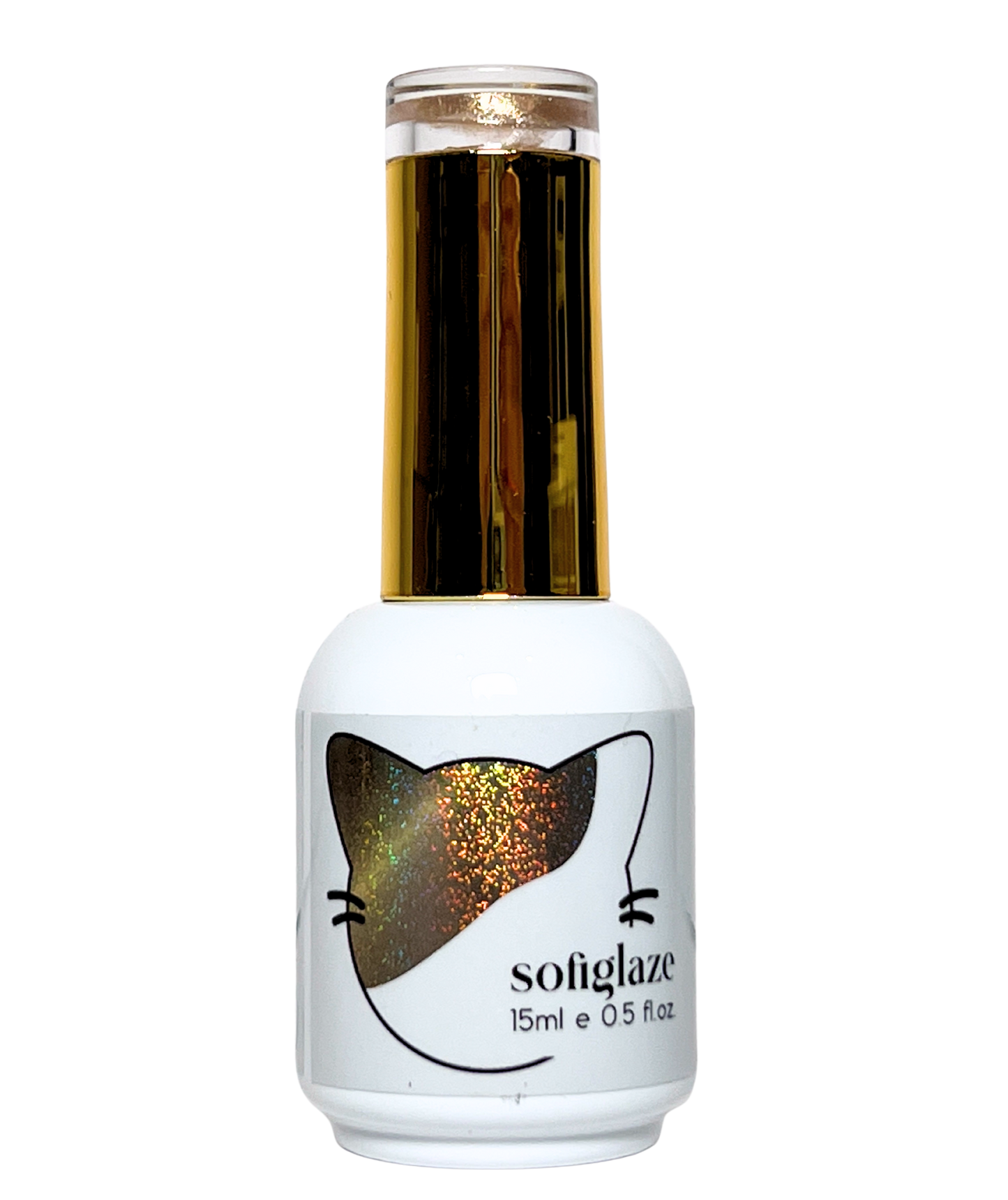 SOFIGLAZE Gel Color 0.5oz Pristine Halo Cat Eye - #GD013
