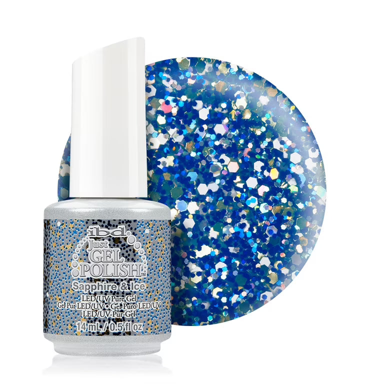 IBD Just Gel Polish 0.5oz - Sapphire and Ice #56918