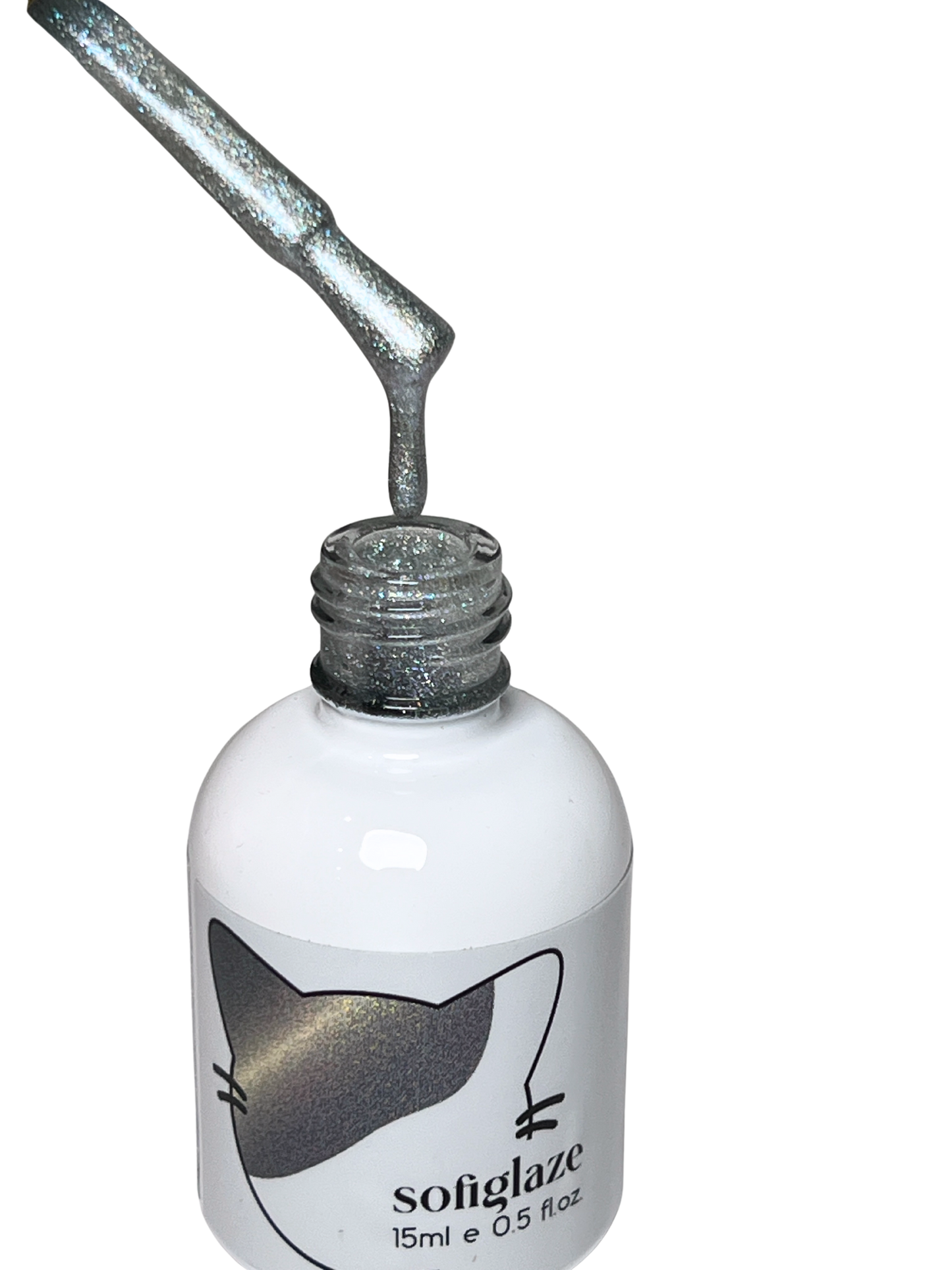 SOFIGLAZE Gel Color 0.5oz Pristine Halo Cat Eye - #NM007