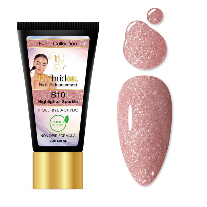 HYBA BEAUTY HyGEL™ Hybrid Gel Nail System - Blush Collection