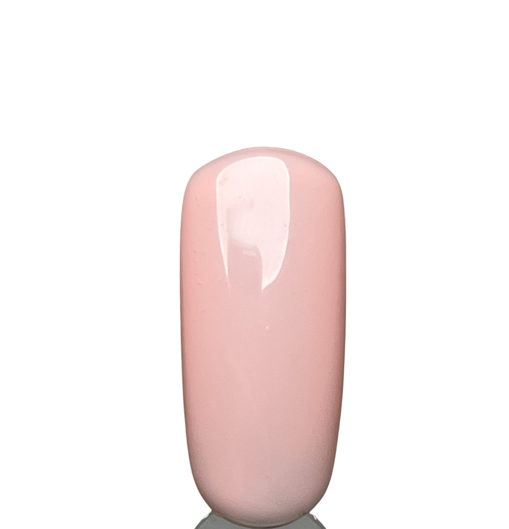 pink nail tip swatch on white background