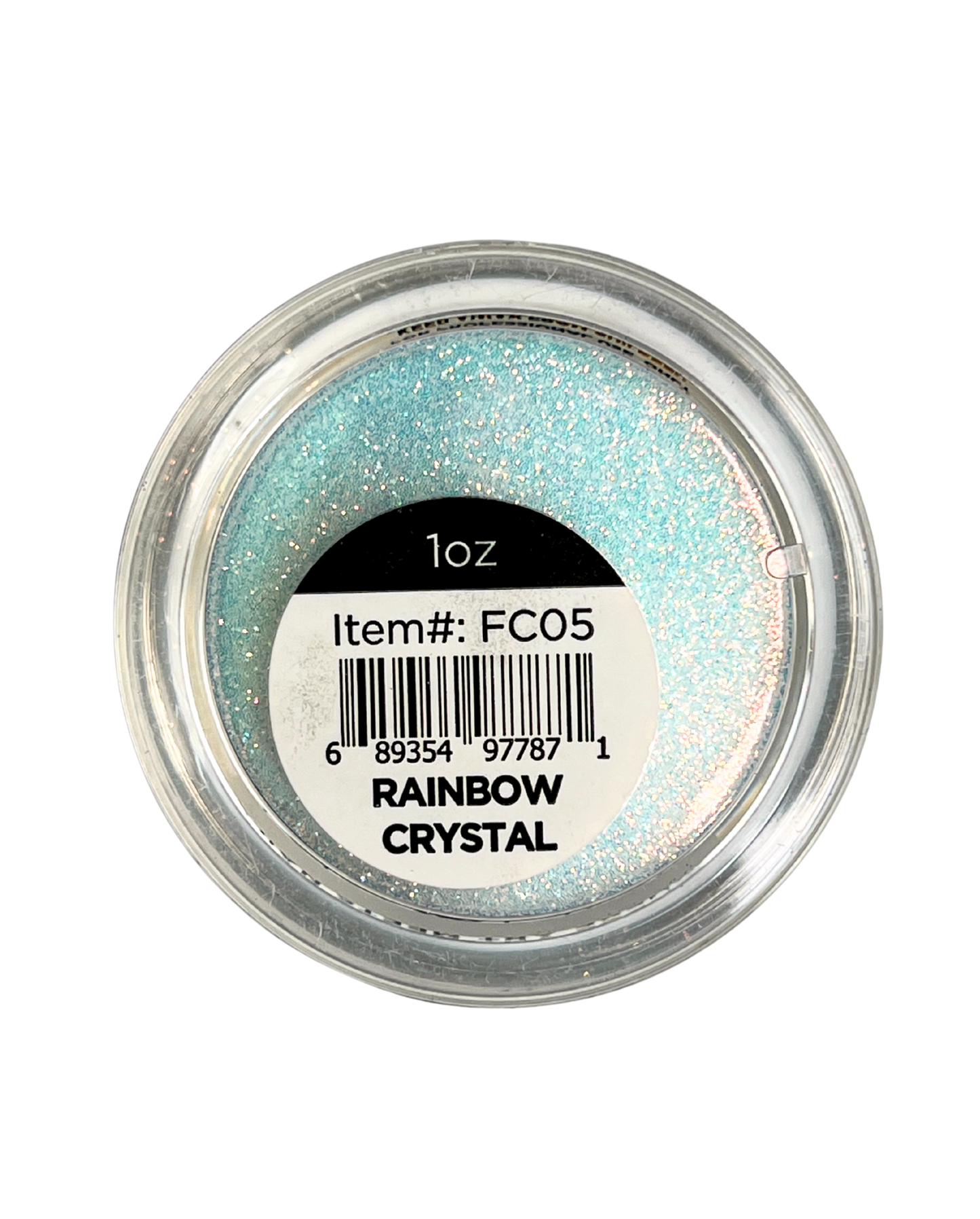 SOFIART Chrome Glitter 1oz - Rainbow Crystal FC05