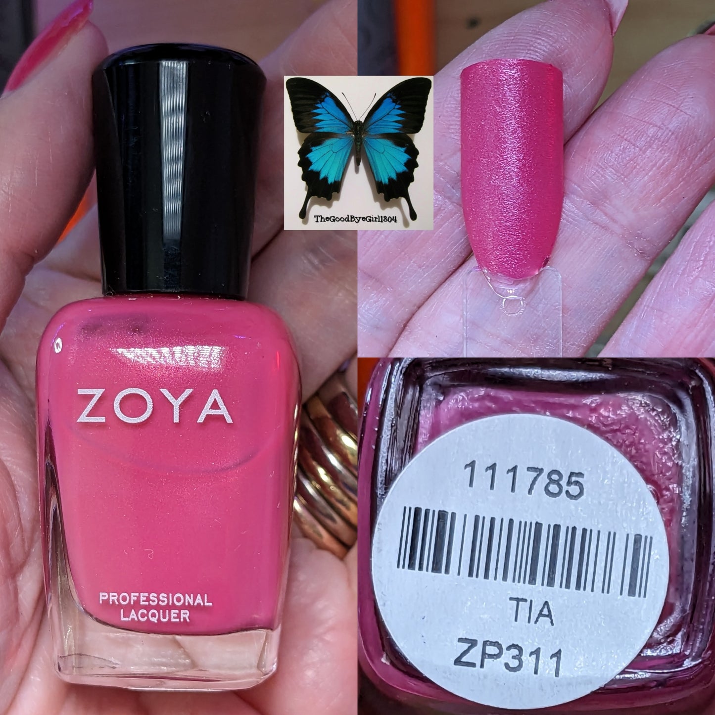 ZOYA Nail Lacquer - Tia #ZP311