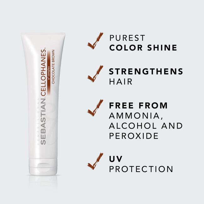 SEBASTIAN PROFESSIONAL Cellophanes 10.1oz - Chocolate Brown