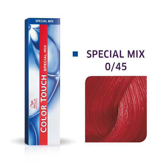 WELLA Color Touch Special Mix Multidimensional Demi-Permanent Color - 0/45 (Red Red-Violet)
