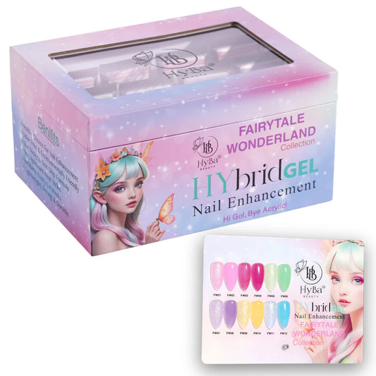 HYBA BEAUTY HyGEL™ Hybrid Gel Nail System - Fairytale Wonderland Collection