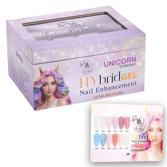 HYBA BEAUTY HyGEL™ Hybrid Gel Nail System - Unicorn Collection