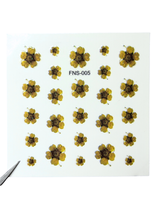 LECECIA Flower Nail Stickers - FNS-005