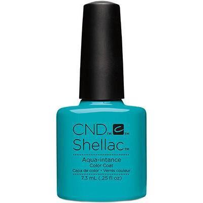 CND Shellac Gel Color 0.25oz - Aqua-intance image 0