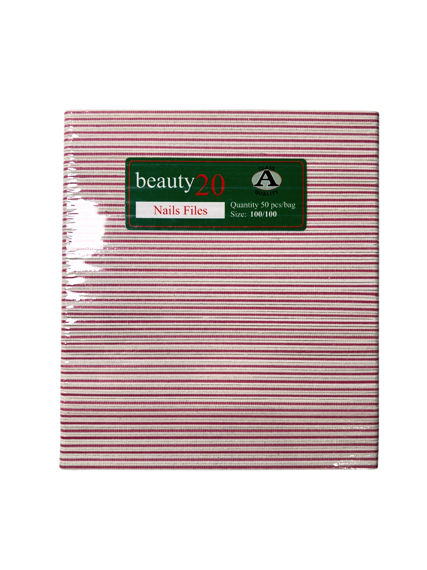 BEAUTY20 Jumbo Nail Files 7" - WHITE