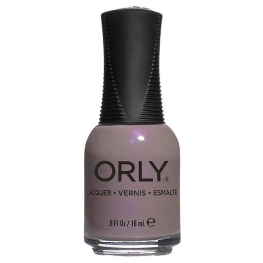 Orly nail polish bottle on a white background