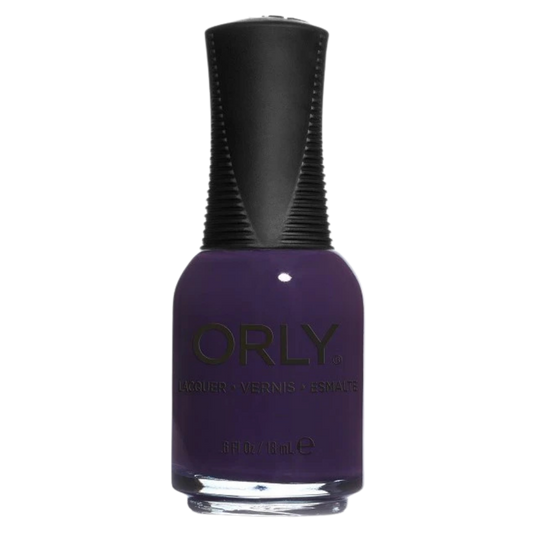 Orly nail polish bottle with a black cap on a white background