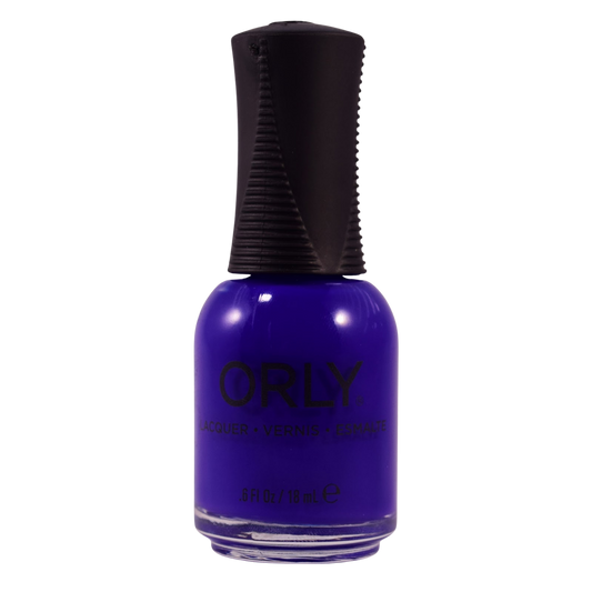 orly nail polish with black cap on white background