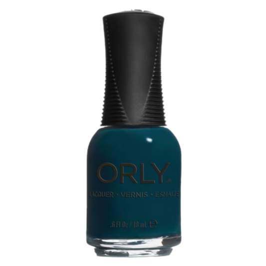 Orly nail polish bottle with a black cap on a white background