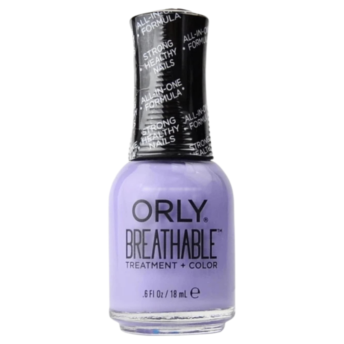 Orly Breathable nail polish bottle on a white background