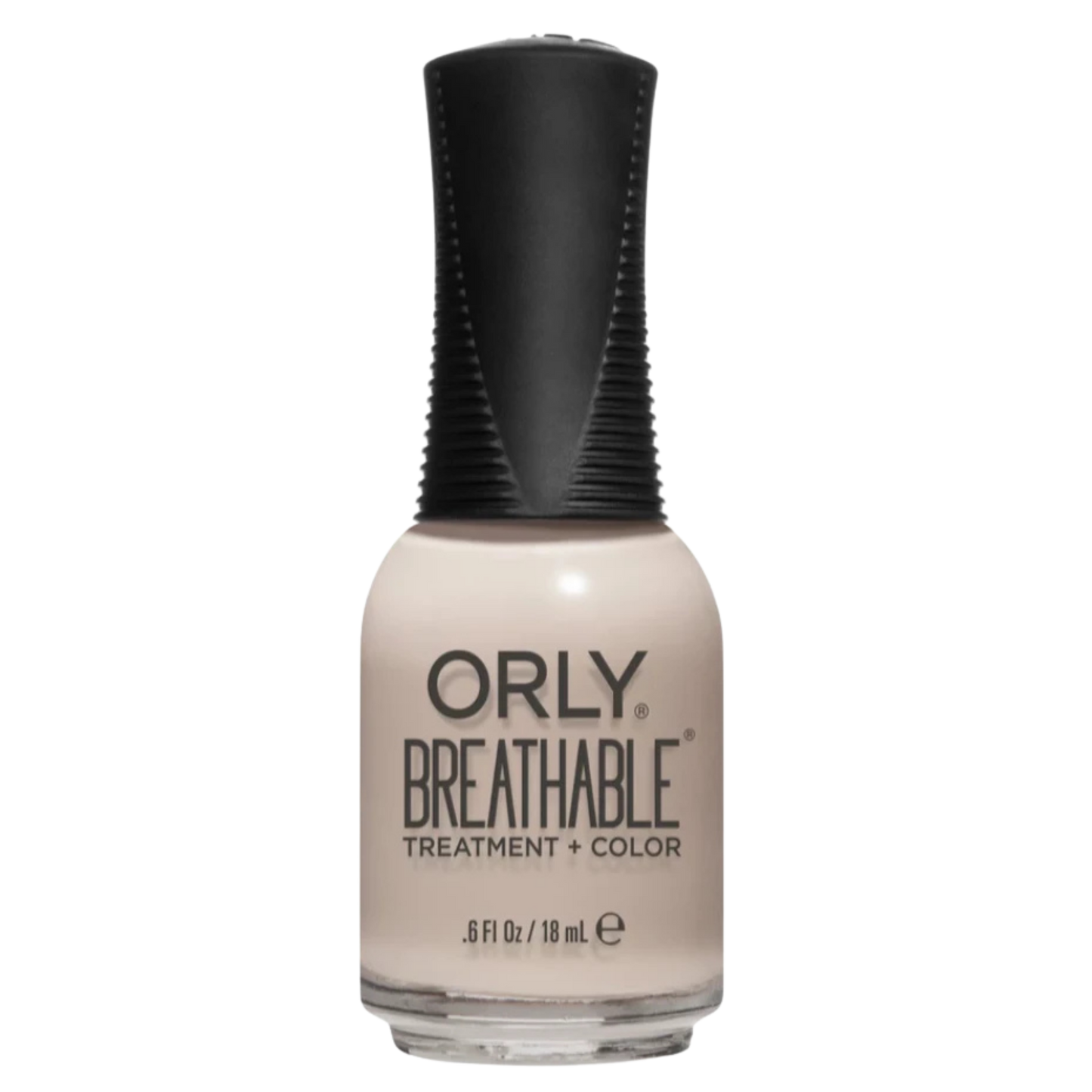 Orly Breathable nail polish bottle on a white background