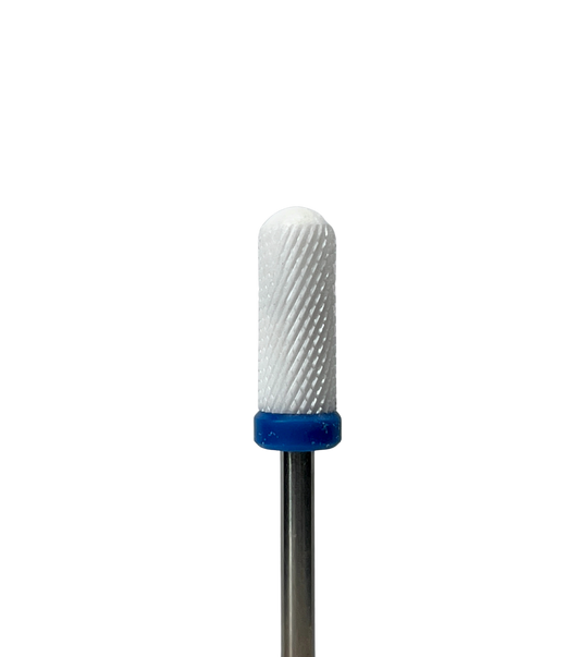 TRIANGLE White Ceramic Small Barrel Safety Bit - Medium