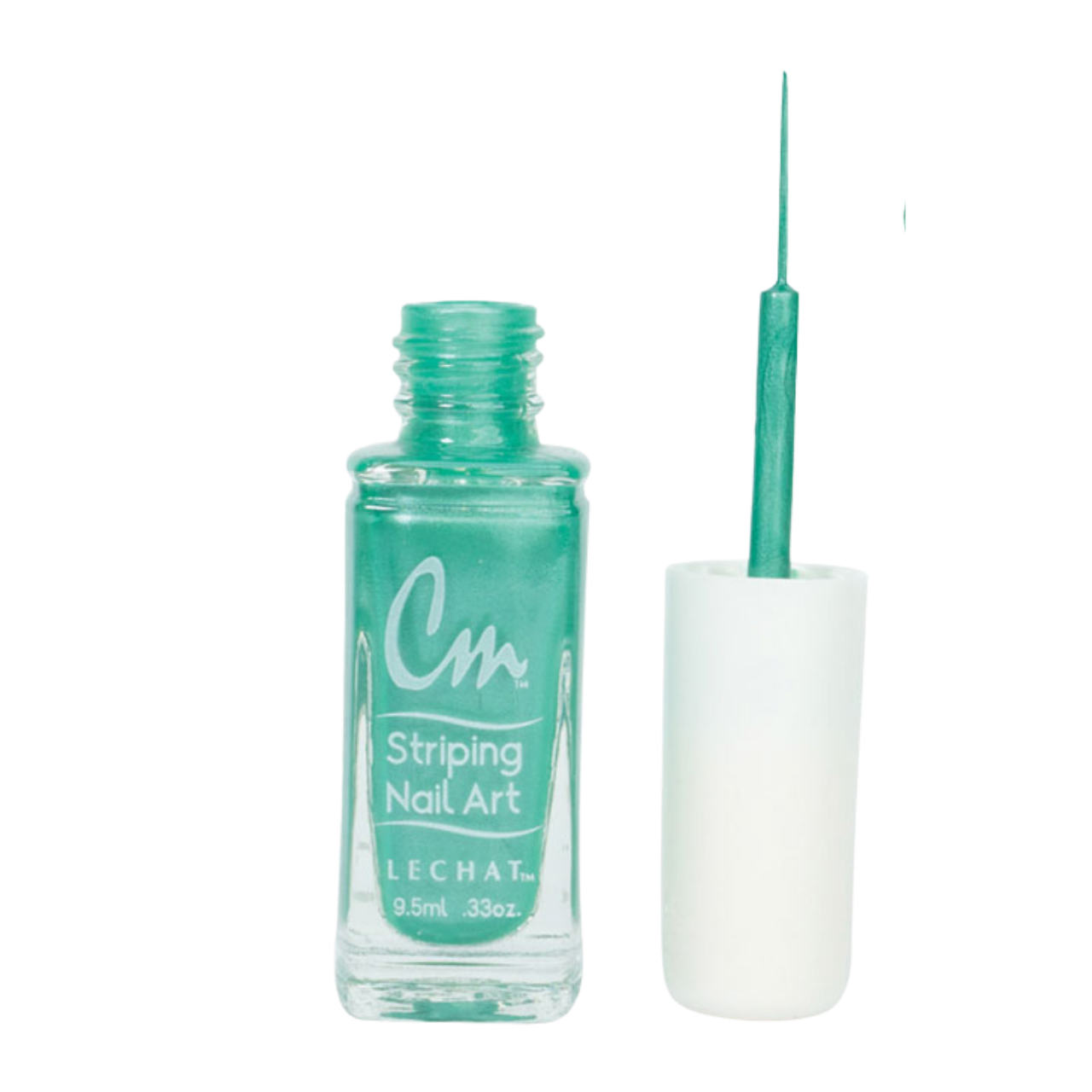 LECHAT CM Striping Nail Art Polish 0.33oz - Ashy Green #CM26