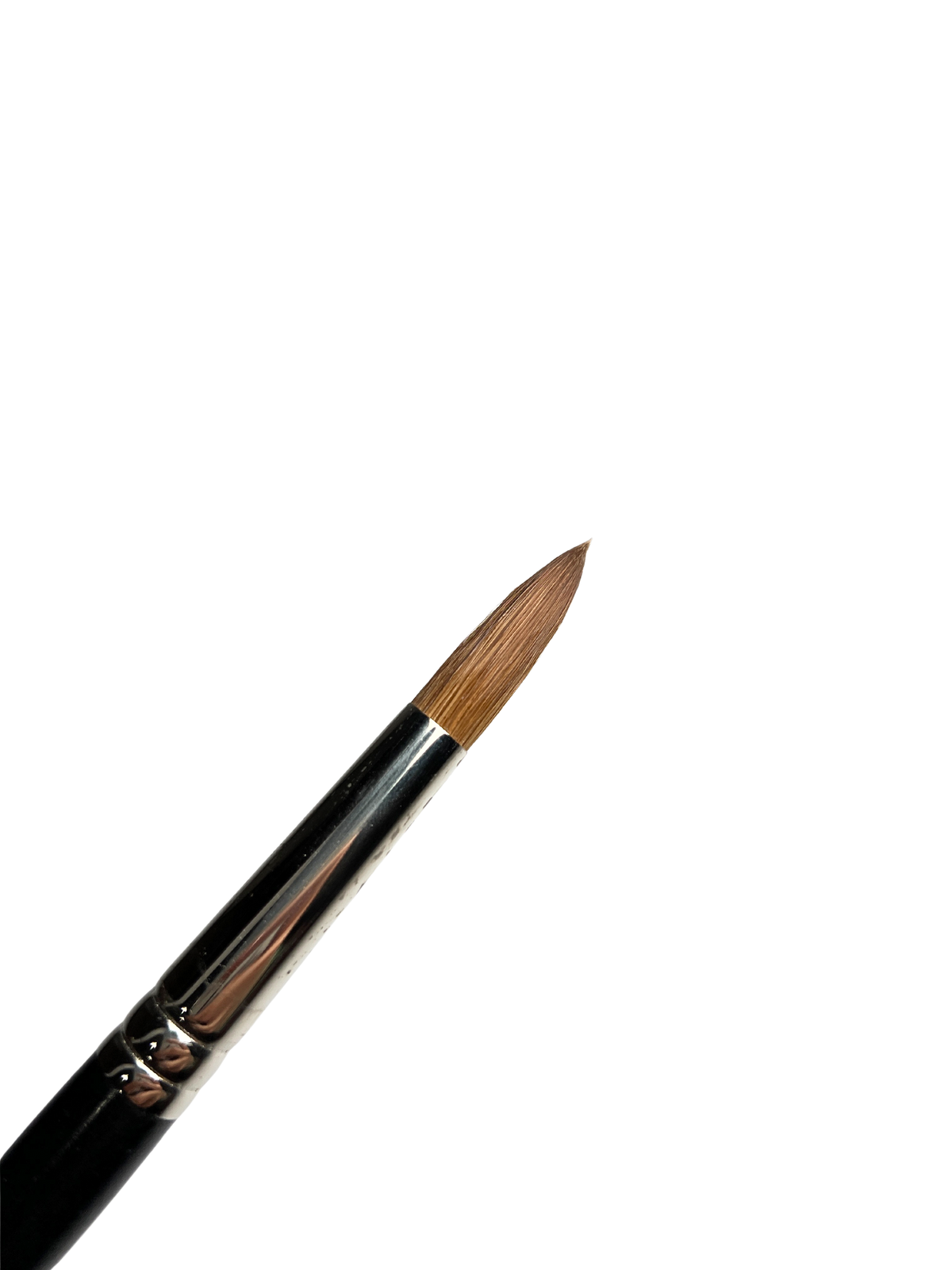 Pure Kolinsky Brush Long Black Handle  - #20