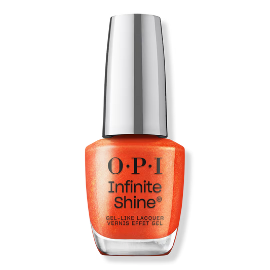 OPI Infinite Shine 0.5oz - Shock Em Orange #ISL202