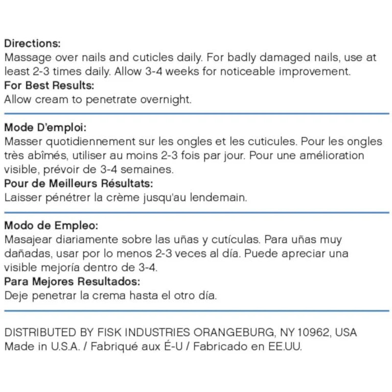 BARIELLE Nail Strengthener Cream 1oz