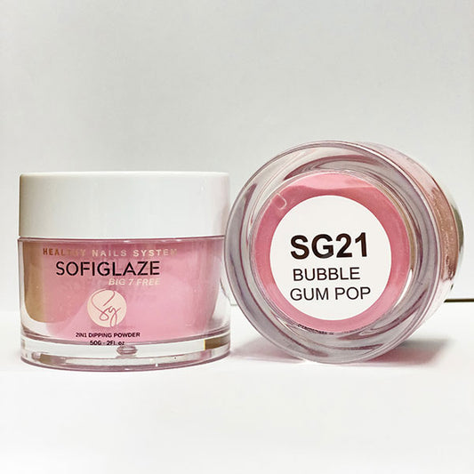 SOFIGLAZE 2 in 1 Color Powder with Big 7 FREE - SGPOWDER#21 image 0