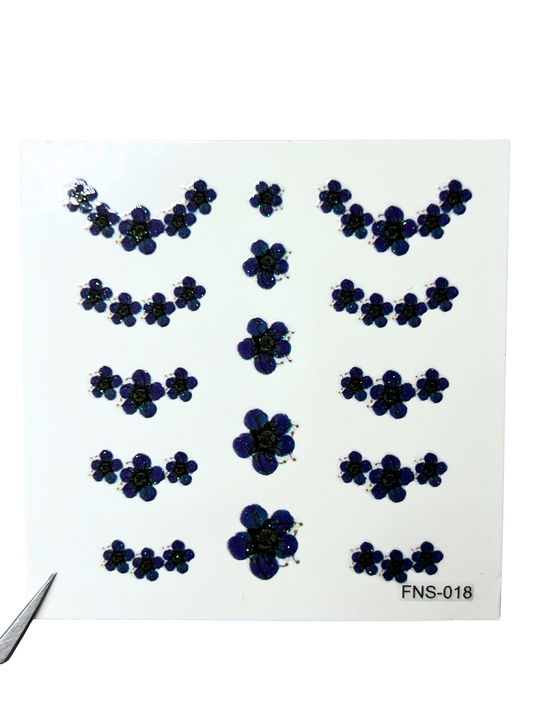 LECECIA Flower Nail Stickers - FNS-018