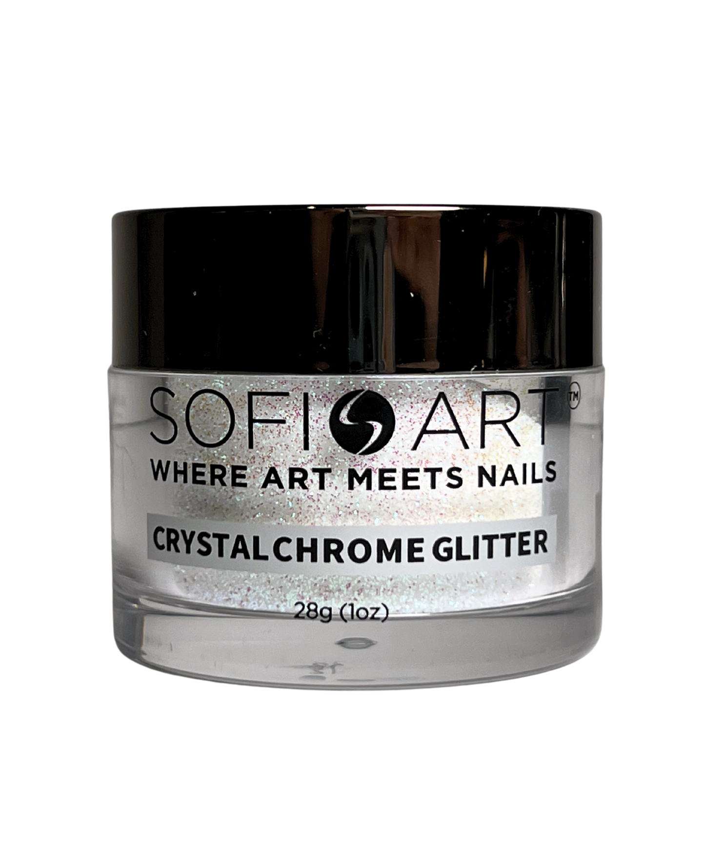 SOFIART Chrome Glitter 1oz - Red Crystal FC02