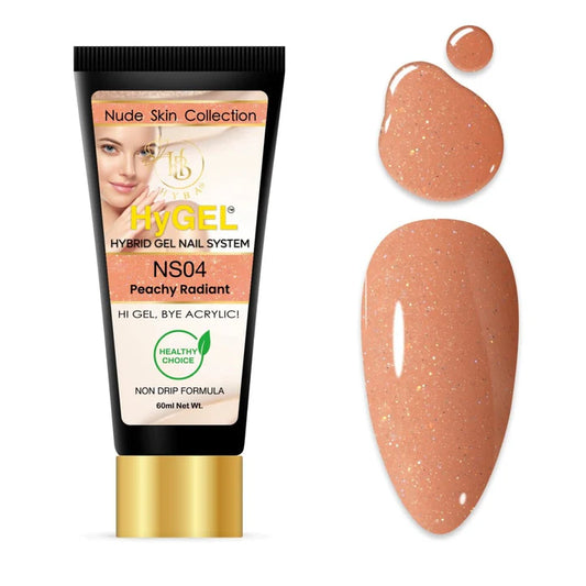 HYBA BEAUTY HyGel Nude Skin Collection 60ml - Peachy Radiant #NS04
