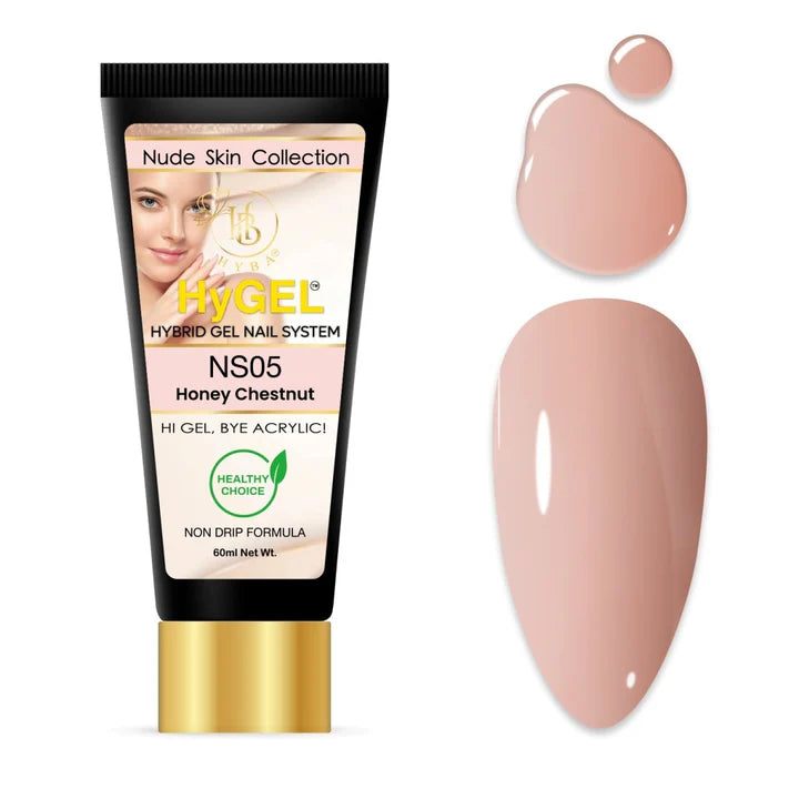 HYBA BEAUTY HyGel Nude Skin Collection 60ml - Honey Chestnut #NS05