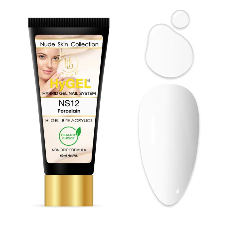 HYBA BEAUTY HyGel Nude Skin Collection 60ml - Porcelain #NS12
