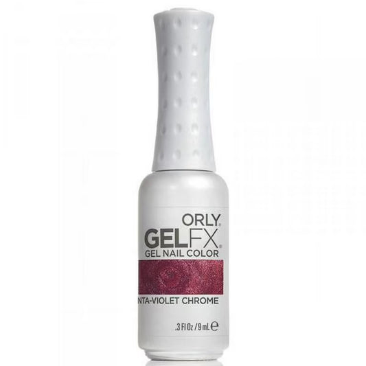 ORLY Gel FX Gel Nail Color 0.3oz - Magenta-Violet Chrome #30020