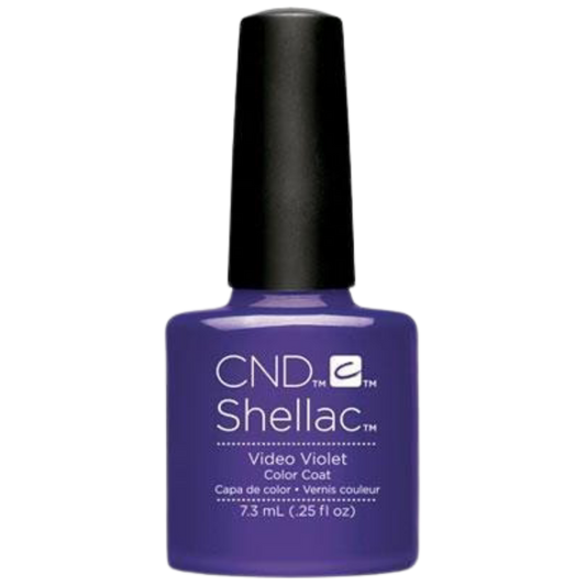 CND Shellac Gel Polish 0.25oz - Video Violet