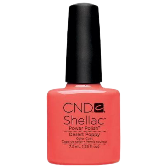 CND Shellac Gel Polish 0.25oz - Desert Poppy