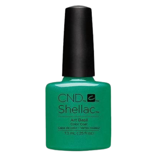 CND Shellac Gel Polish 0.25oz - Art Basil