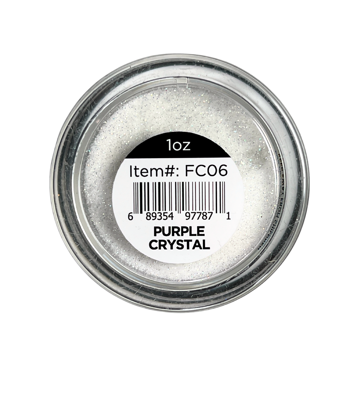 SOFIART Chrome Glitter 1oz - Purple Crystal FC06