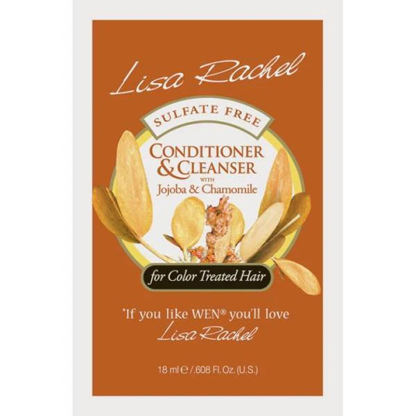 Lisa Rachel Sulfate Free Conditioner & Cleanser w/ Jojoba & Chamomile 0.6oz