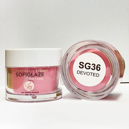 SOFIGLAZE 2 in 1 Color Powder with Big 7 FREE - SGPOWDER#36 image 0