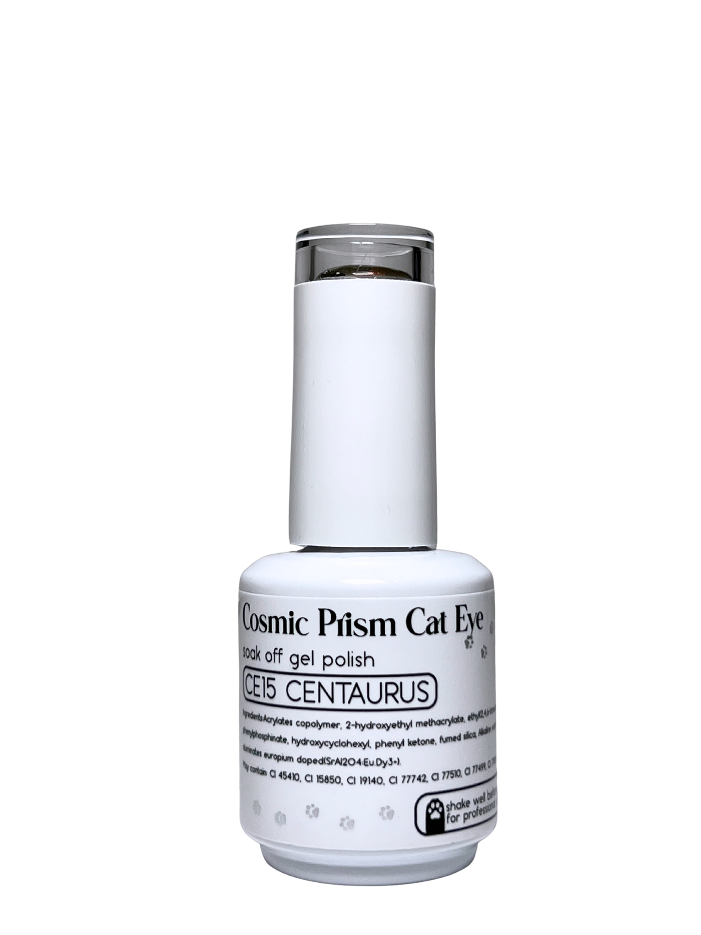 SOFIGLAZE Gel Color 0.5oz Cosmic Prism Cat Eye - CE15 Centaurus