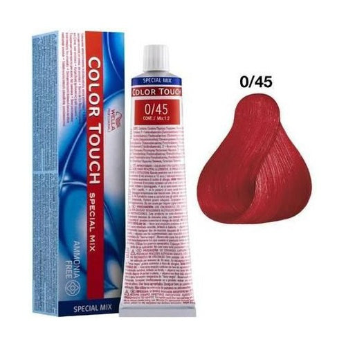 WELLA Color Touch Special Mix Multidimensional Demi-Permanent Color - 0/45 (Red Red-Violet)