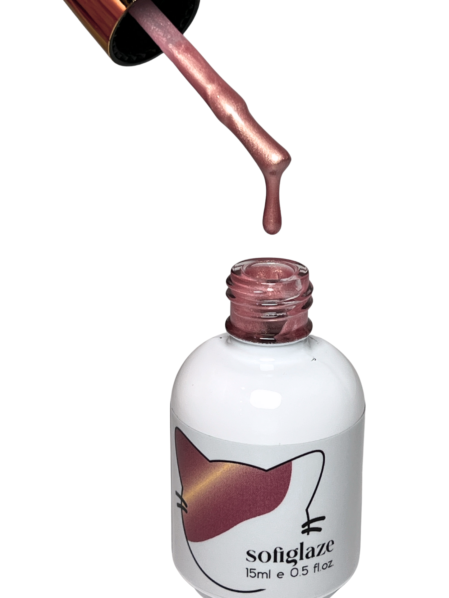 SOFIGLAZE Gel Color 0.5oz Pristine Halo Cat Eye - #GD006