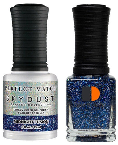 LECHAT Perfect Match SkyDust Gel Duo - Midnight Fusion #SDMS12